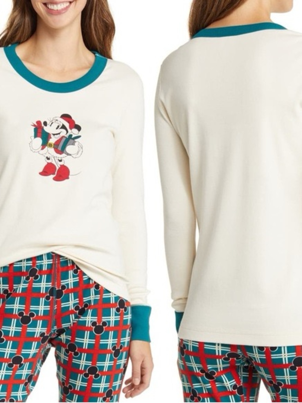 HANNA ANDERSSON Minnie Mouse Holiday Pajama Set